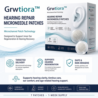 HEARING SUPPORT MICRONEEDLE PATCHES