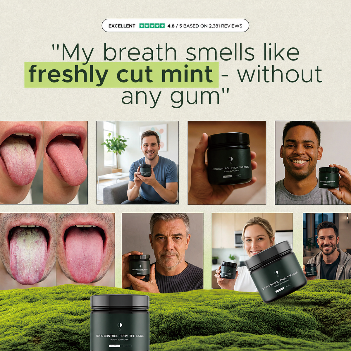 Anti-Bad Breath Herbal Gel Supplement by Nuvoriatt™
