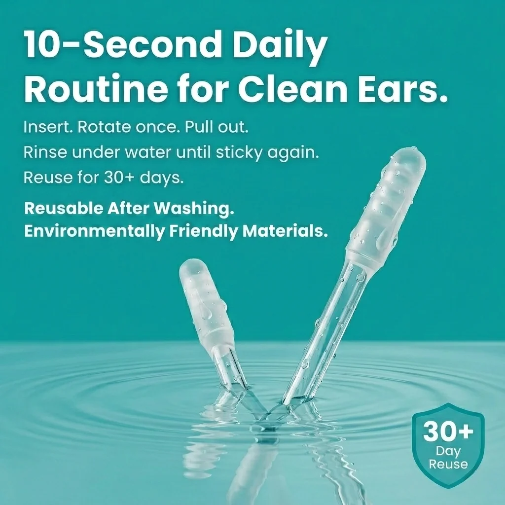 Sticky Ear Cleaner