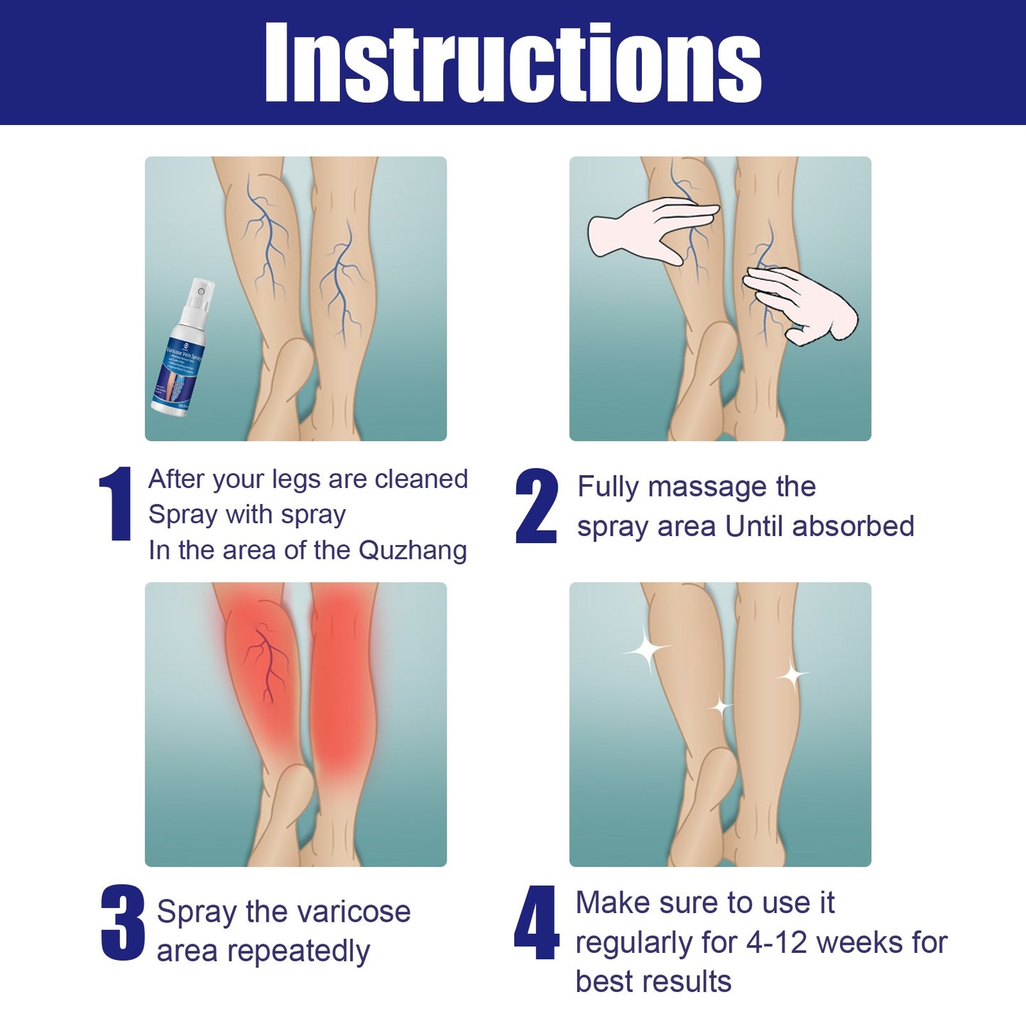 OUHOE® Varicose Vein Spray